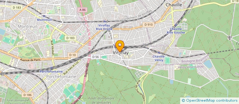 localisation de l'entreprise SALESIUS  VIROFLAY