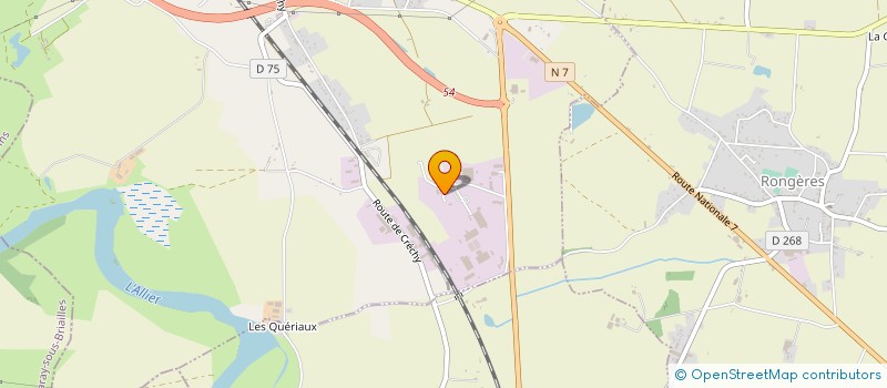 localisation de l'entreprise SALESKY AUVERGNE à VARENNES SUR ALLIER
