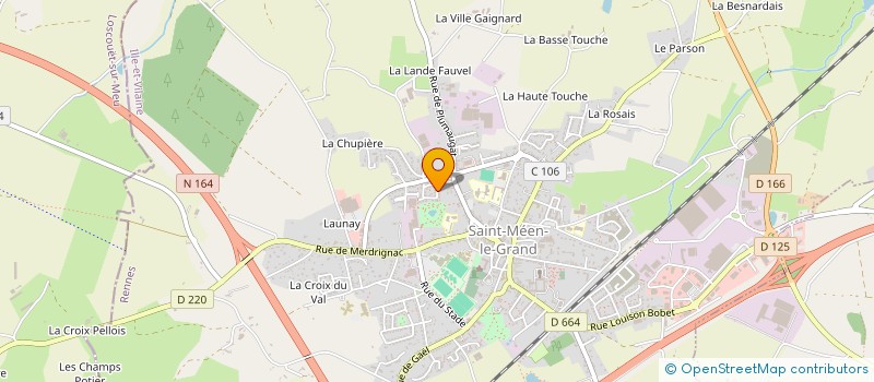 localisation de l'entreprise SALESKY BRETAGNE à SAINT-ONEN-LA-CHAPELLE