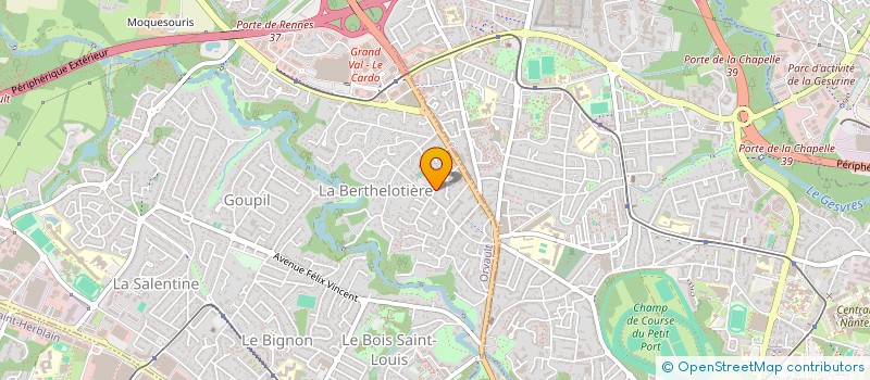 localisation de l'entreprise SALESLYDR à ORVAULT