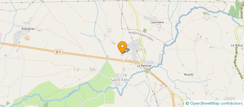 localisation de l'entreprise SALESSE-REVEL  MONTBAZENS