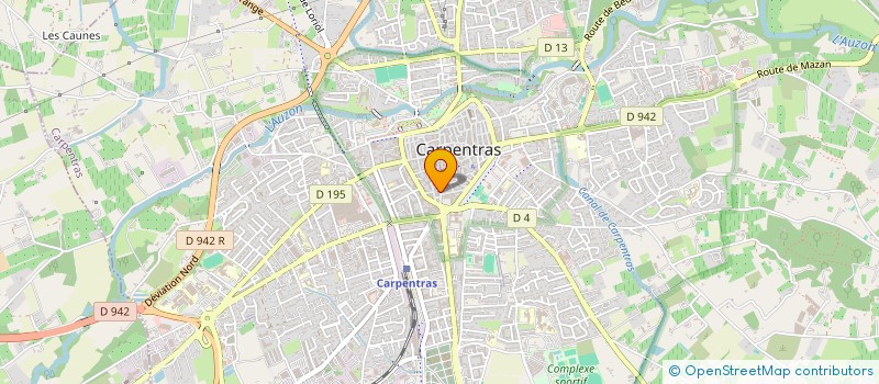 localisation de l'entreprise SALESSES DIFFUSION PRESSE à CARPENTRAS