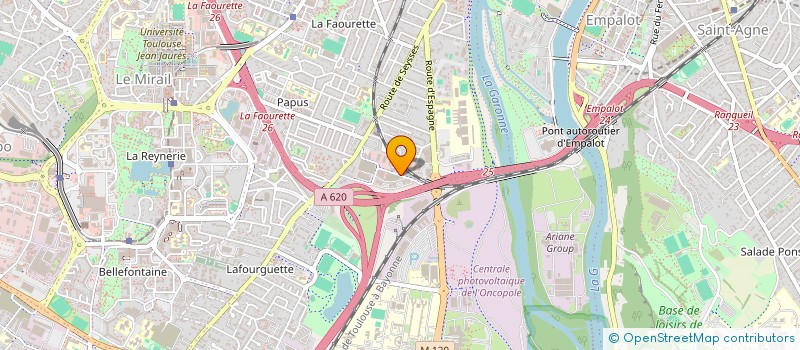 localisation de l'entreprise SALESUP  TOULOUSE