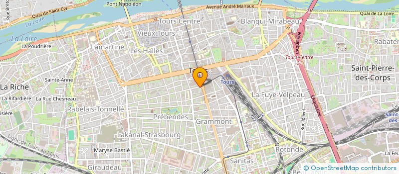 localisation de l'entreprise SALESYOUUP  TOURS