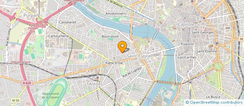 localisation de l'entreprise SALETTE à TOULOUSE