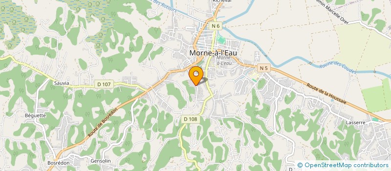 localisation de l'entreprise SALETTE MANAGEMENT à MORNE A L'EAU