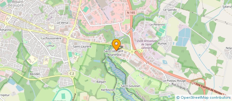 localisation de l'entreprise SALEX à THEIX-NOYALO