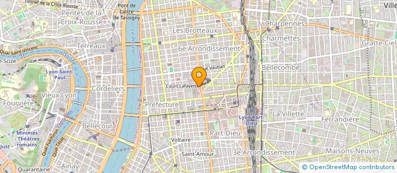 localisation de l'entreprise SALF 2 SOCIETE ALSACIENNE DE LOCATIONS FERROVIAIRES 2 à LYON