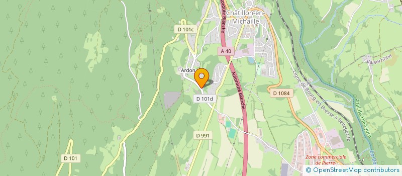 localisation de l'entreprise SALGADO SANTOS à VALSERHONE