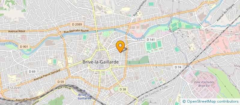 localisation de l'entreprise SALGAR FRANCE RCAG à BRIVE-LA-GAILLARDE