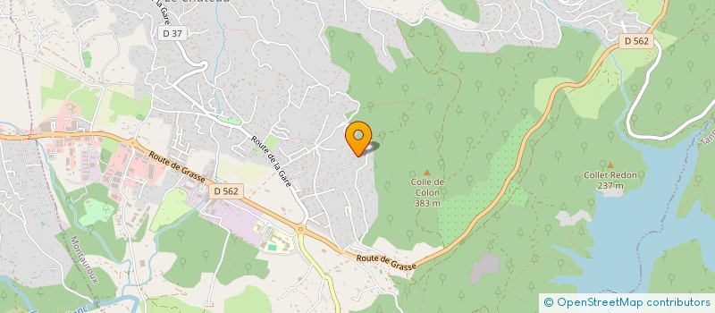 localisation de l'entreprise SALGERDAM  MONTAUROUX