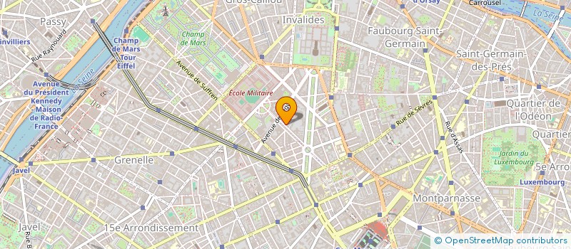 localisation de l'entreprise SALGSAX  PARIS