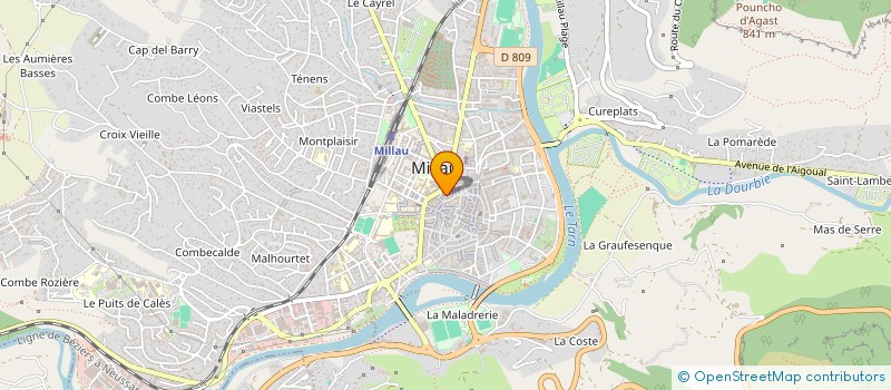localisation de l'entreprise SALGUES ET GILHODES à CREISSELS
