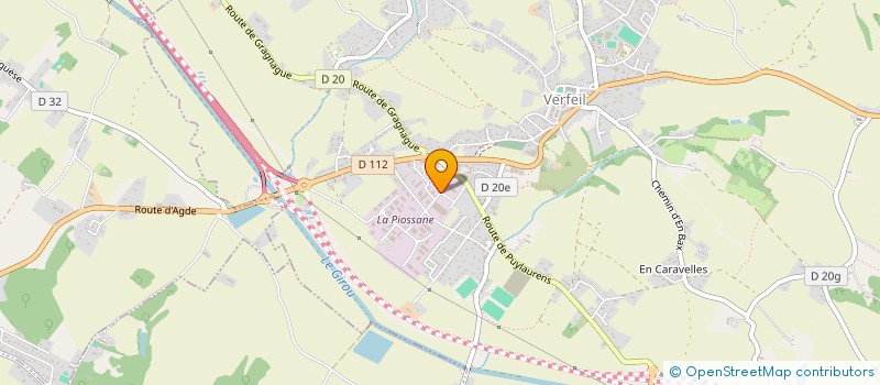 localisation de l'entreprise SALGUES / FOUCHE  VERFEIL