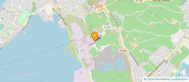 localisation de l'entreprise SALGUIMI à FRONTIGNAN