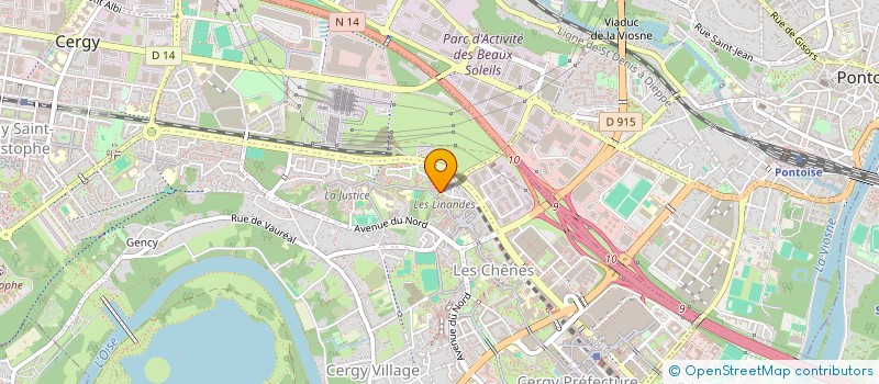 localisation de l'entreprise SALHI ET LAISSI REPARTICOM SARL  CERGY