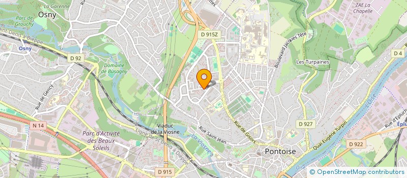 localisation de l'entreprise SALHI MESOROJAMERA PROIMMOCOM  PONTOISE