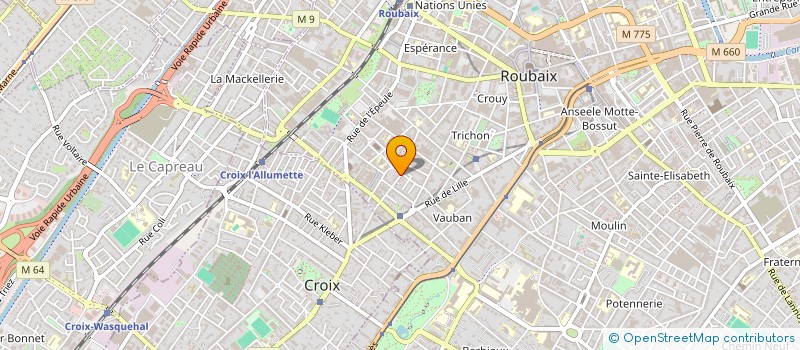 localisation de l'entreprise SALHI MOHAMMED ET ALI à ROUBAIX