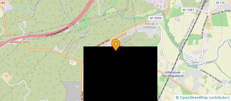 localisation de l'entreprise SALI  VILLENEUVE-LES-MAGUELONE