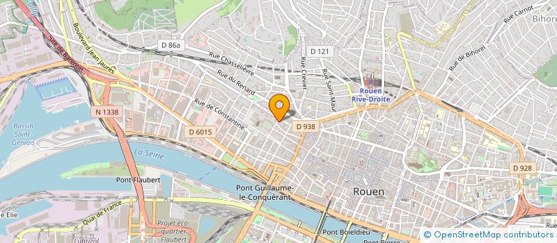 localisation de l'entreprise SALIBA ANTOINE à ROUEN