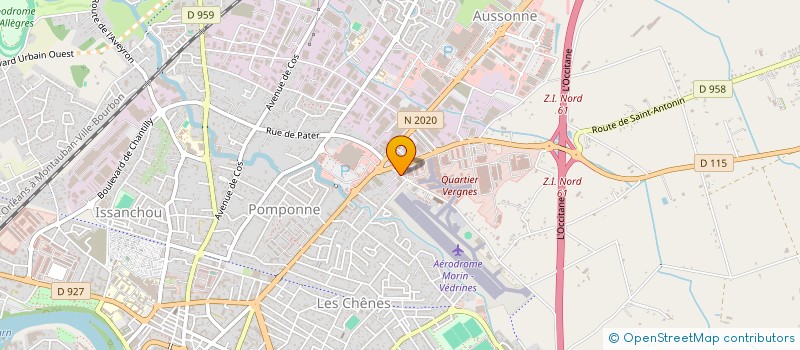 localisation de l'entreprise SALICORNE  MONTAUBAN