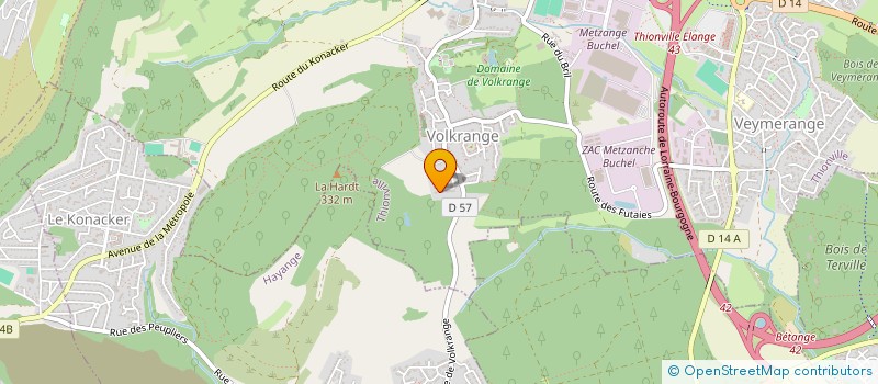 localisation de l'entreprise SALICORNE  THIONVILLE