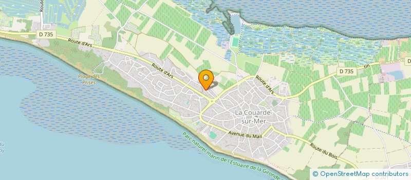 localisation de l'entreprise SALICORNE VALLEY  LA COUARDE-SUR-MER