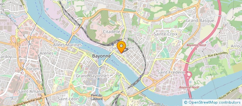 localisation de l'entreprise SALIENT FORMATIONS ET EQUIPEMENTS à BAYONNE