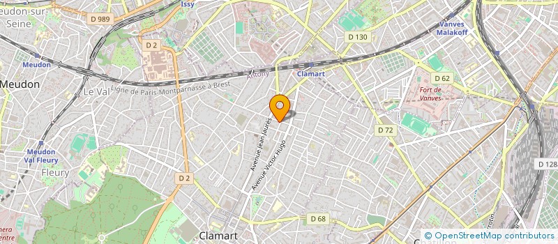 localisation de l'entreprise SALIERE NOIRE à CLAMART