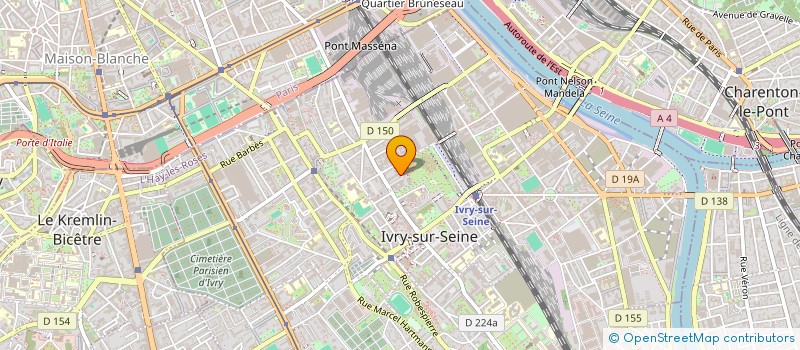 localisation de l'entreprise SALIF AGENCEMENT  IVRY-SUR-SEINE