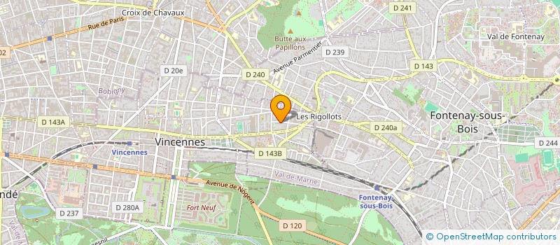 localisation de l'entreprise SALIF CAMARA CONSULTING à VINCENNES