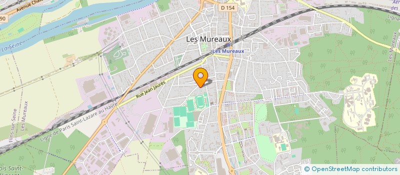 localisation de l'entreprise SALIFOOT GBD à LES MUREAUX