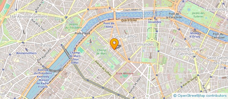 localisation de l'entreprise SALIGNAC CONSEIL  PARIS