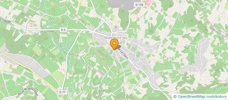 localisation de l'entreprise SALIGNON  MALEMORT-DU-COMTAT