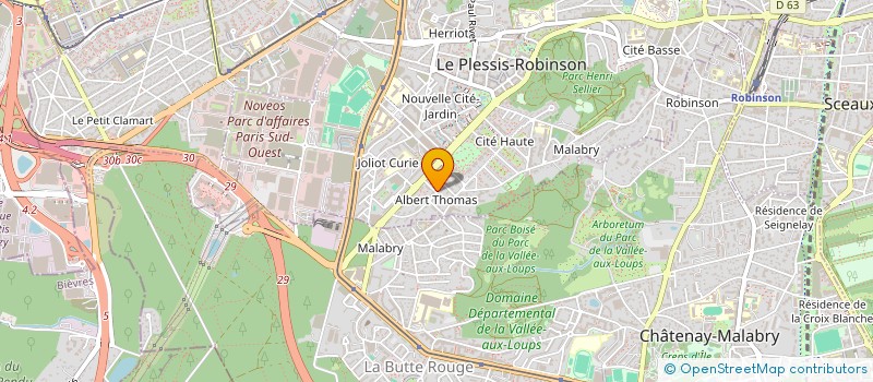localisation de l'entreprise SALIHA B à LE PLESSIS-ROBINSON