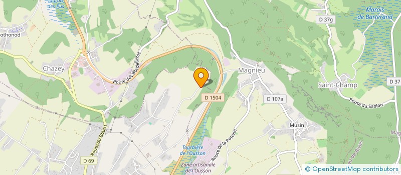 localisation de l'entreprise SALIHAJ IMMO  BELLEY