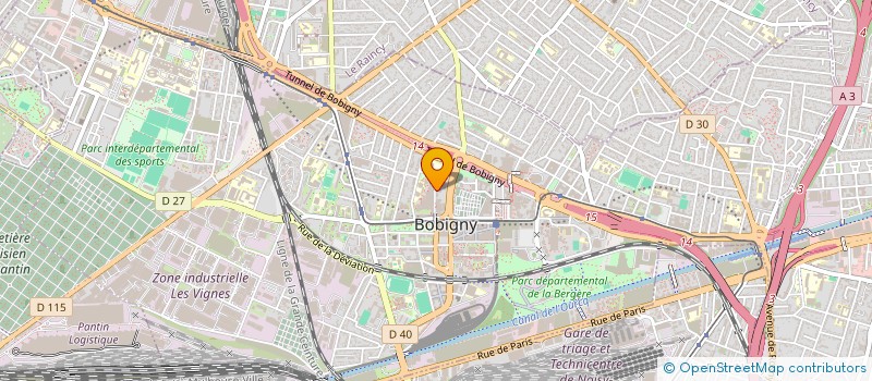localisation de l'entreprise SALIM  BOBIGNY
