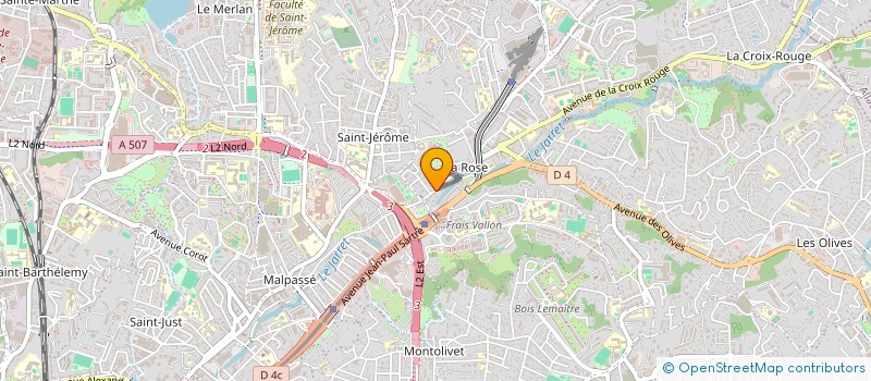 localisation de l'entreprise SALIM à MARSEILLE