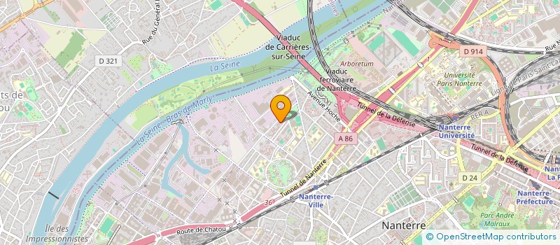 localisation de l'entreprise SALIM AUTOS EXPORT 92  NANTERRE