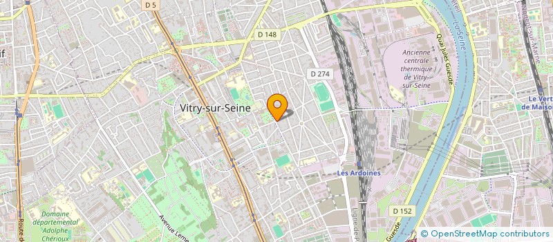 localisation de l'entreprise SALIM LOCATION VTC à VITRY-SUR-SEINE