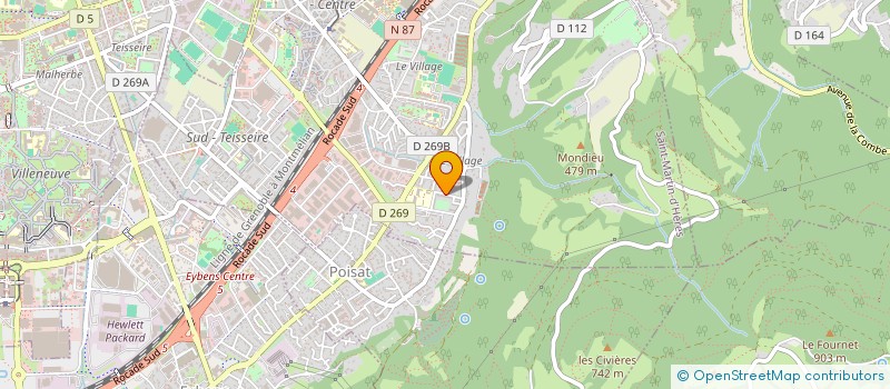 localisation de l'entreprise SALIM OTMANI CONSULTING à SAINT-MARTIN-D'HERES