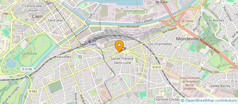 localisation de l'entreprise SALIMA à CAEN
