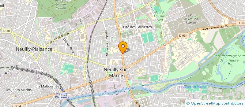 localisation de l'entreprise SALIMA OUBOUSKOUR L'ORIENTINE à NEUILLY-SUR-MARNE