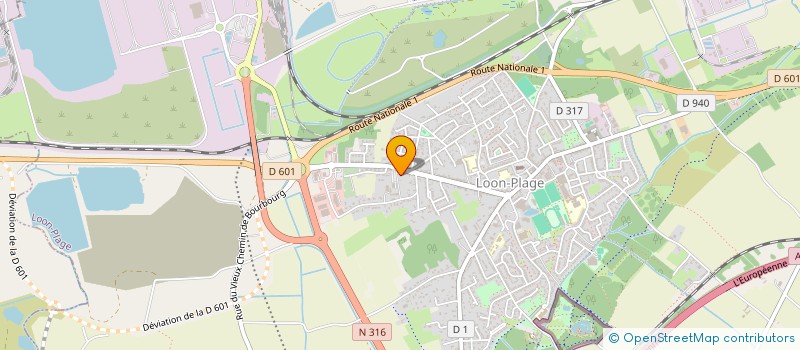 localisation de l'entreprise SALIMANCANERLOON  LOON-PLAGE