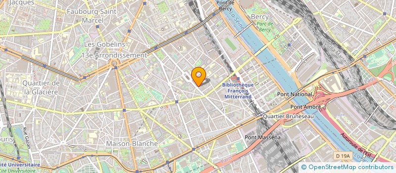 localisation de l'entreprise SALIMAR à PARIS