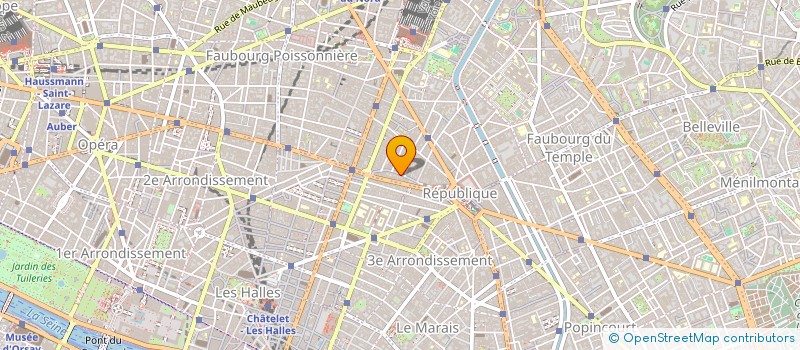 localisation de l'entreprise SALINA  PARIS