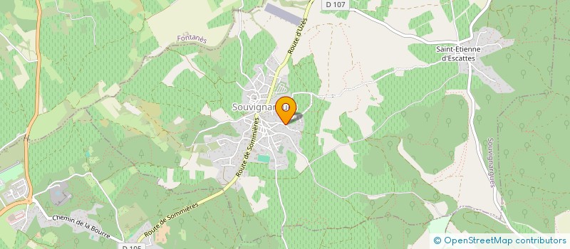 localisation de l'entreprise SALINAS DEVELOPPEMENT  SOUVIGNARGUES