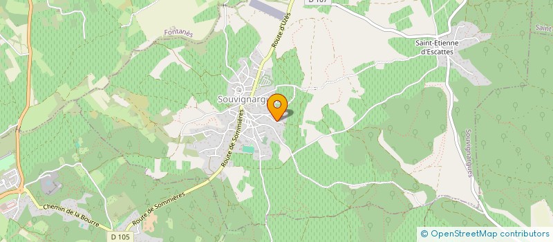 localisation de l'entreprise SALINAS LOC HABITAT  SOUVIGNARGUES