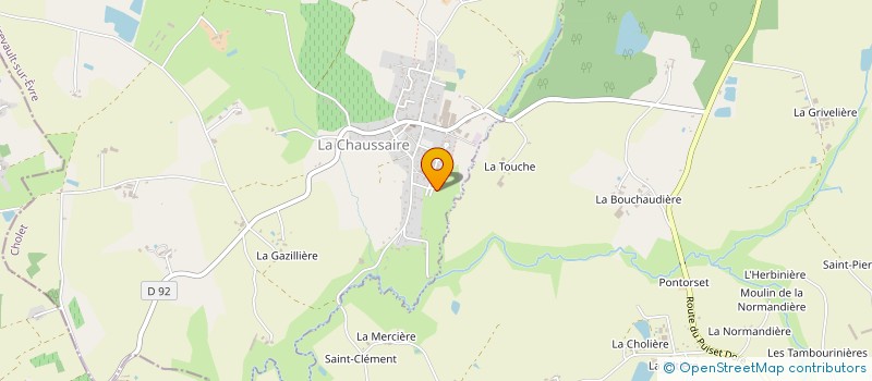 localisation de l'entreprise SALINE  BEAUPREAU-EN-MAUGES