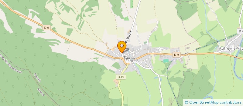 localisation de l'entreprise SALINE4M  VILLAFANS